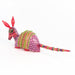 Red Armadillo - Oaxacan Alebrije Wood Carving - CEMCUI