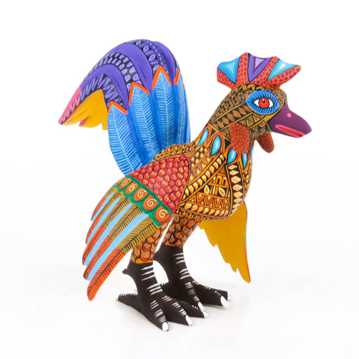 Rooster - Oaxacan Alebrije Wood Carving - CEMCUI