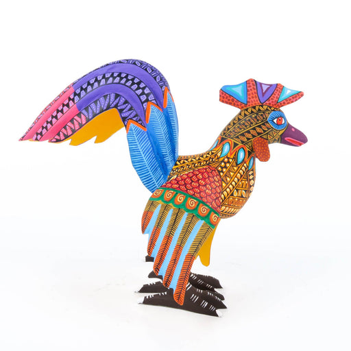 Rooster - Oaxacan Alebrije Wood Carving - CEMCUI