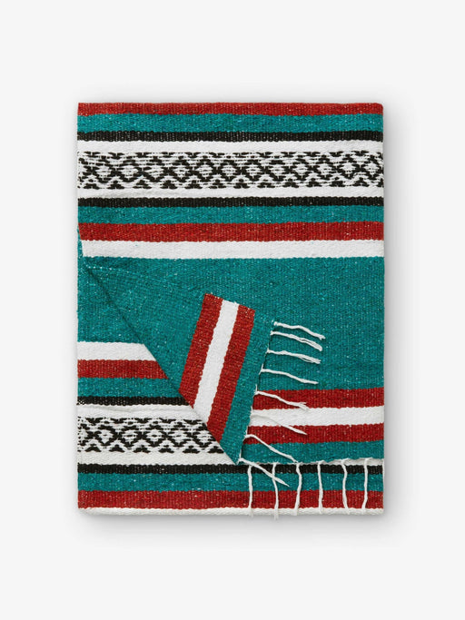 Rustic Green Cabo Mexican Blanket - CEMCUI