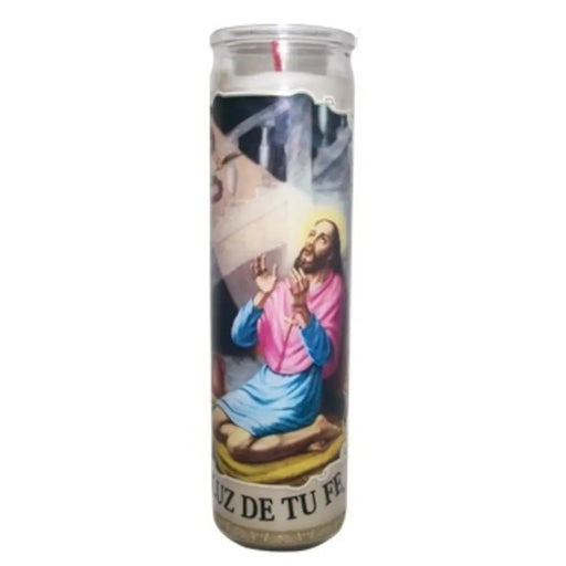 San Alejo White Candle tall - Case - 12 Units - CEMCUI