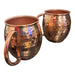 Set of 4 Hammerd Copper Mugs 17 oz with Handle - CEMCUI