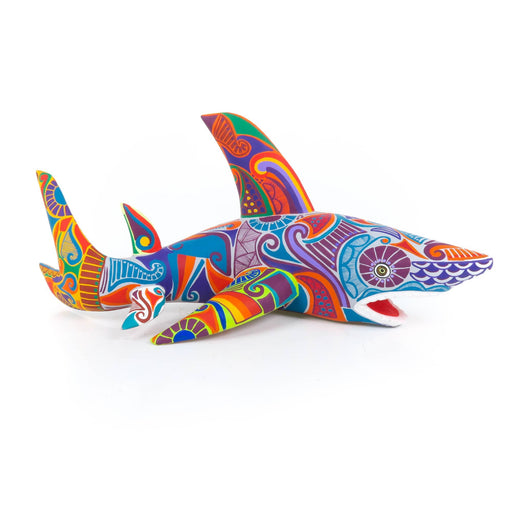 Shark - Oaxacan Alebrije Wood Carving - CEMCUI