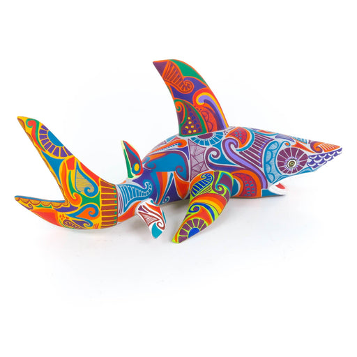 Shark - Oaxacan Alebrije Wood Carving - CEMCUI