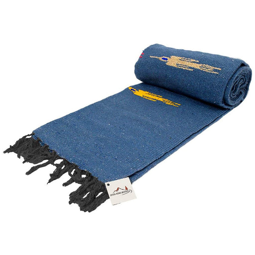 Slate Blue Baja Thunderbird Blanket - CEMCUI