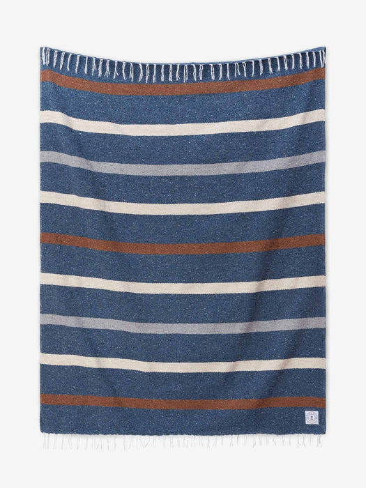 Slate Blue Riviera Mexican Blanket - CEMCUI