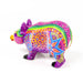 Small Purple Bear - Oaxacan Alebrije Wood Carving Sculpture - CEMCUI