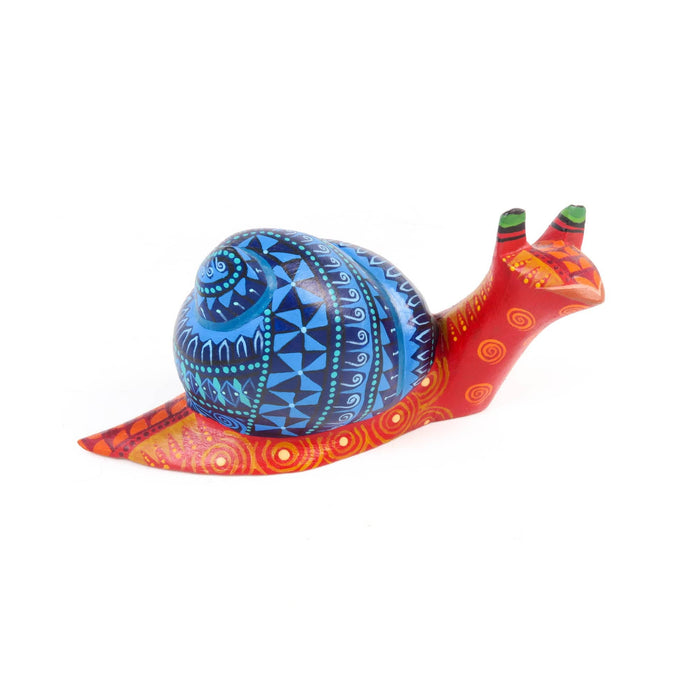 Snail - Oaxacan Alebrije Wood Carving - CEMCUI