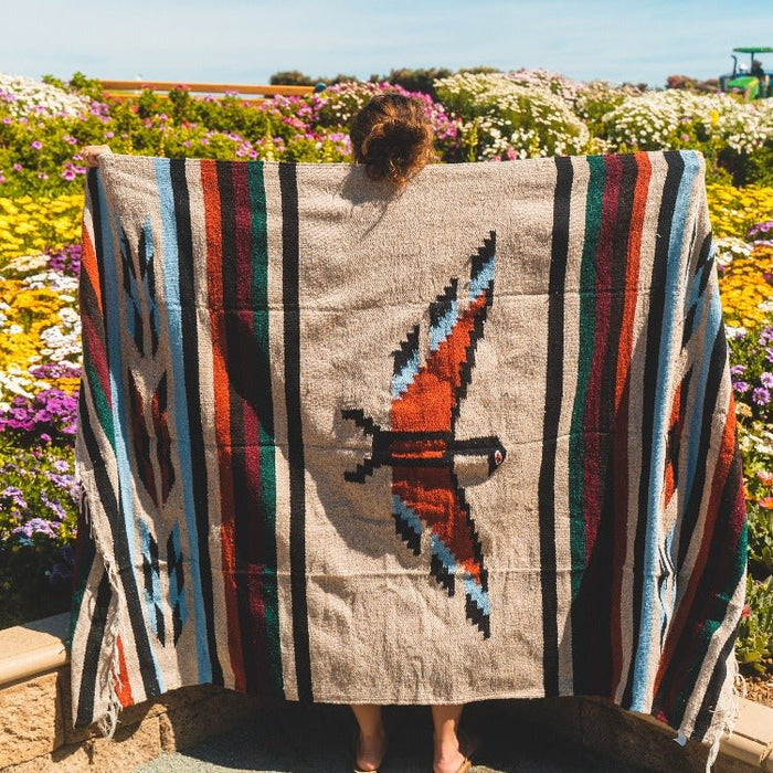 Southwest Mexican Thunderbird Blanket - CEMCUI