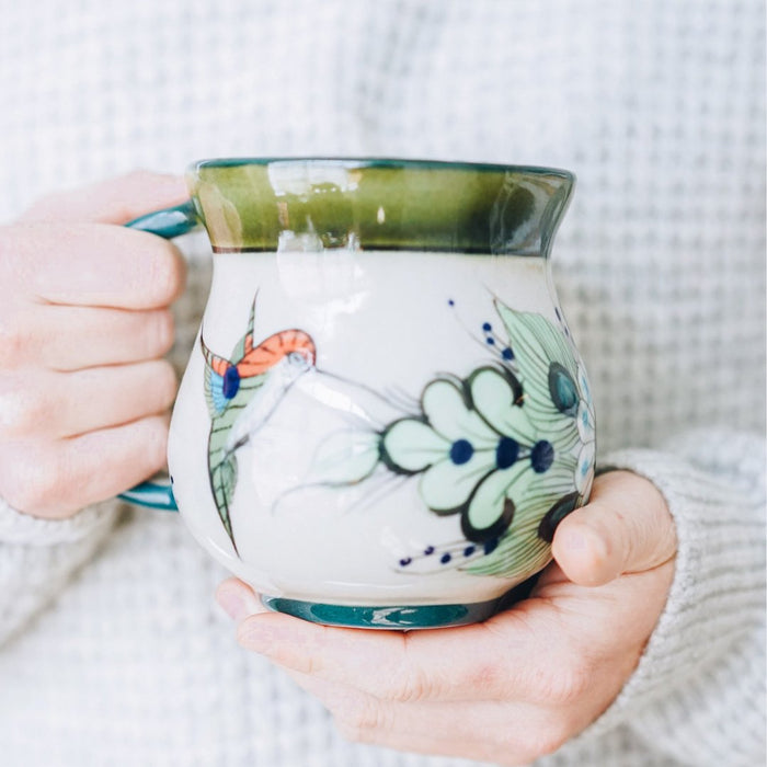 Stoneware Hummingbird Mug - CEMCUI