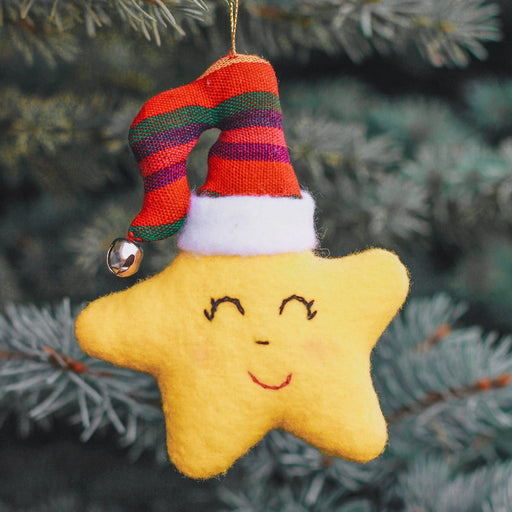 Stuffed Star Ornament - CEMCUI