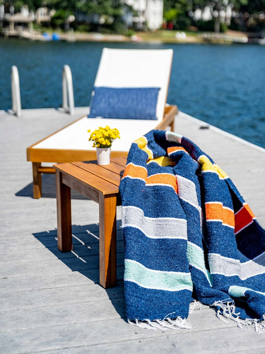 Sunset Riviera Mexican Blanket - CEMCUI