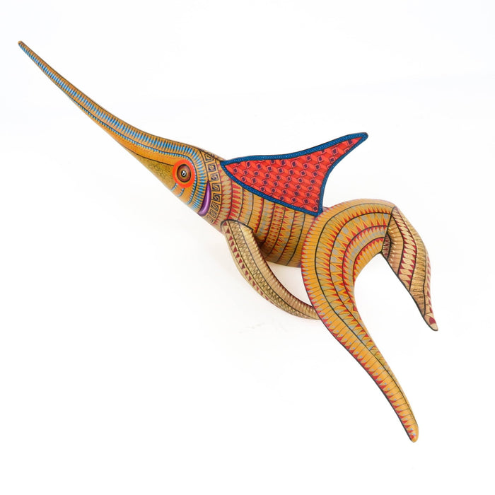 Swordfish - Oaxacan Alebrije Wood Carving - CEMCUI