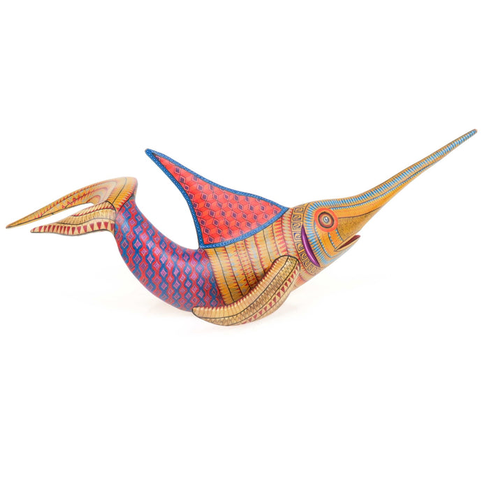 Swordfish - Oaxacan Alebrije Wood Carving - CEMCUI