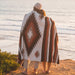 Tan Mexican Diamond Yoga Blanket - CEMCUI