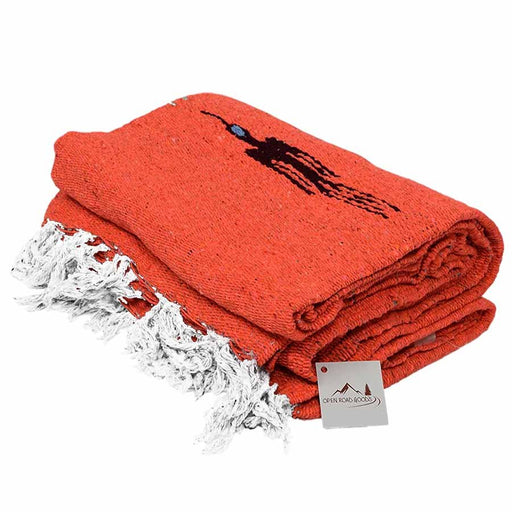 Tangerine Orange Baja Thunderbird Blanket - CEMCUI