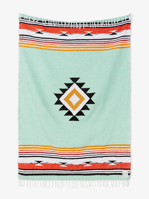 Teal Baja Mexican Blanket - CEMCUI