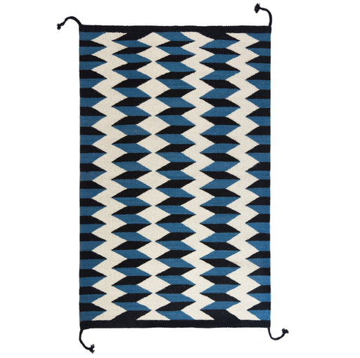 Teo Rug in Blue/Black - CEMCUI