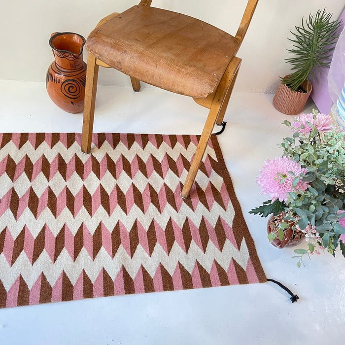 Teo Rug in Umber/Pink - CEMCUI