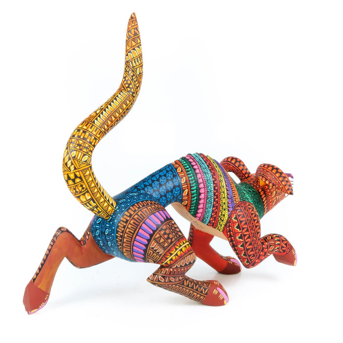 Thin Dog - Oaxacan Alebrije Wood Carving - CEMCUI