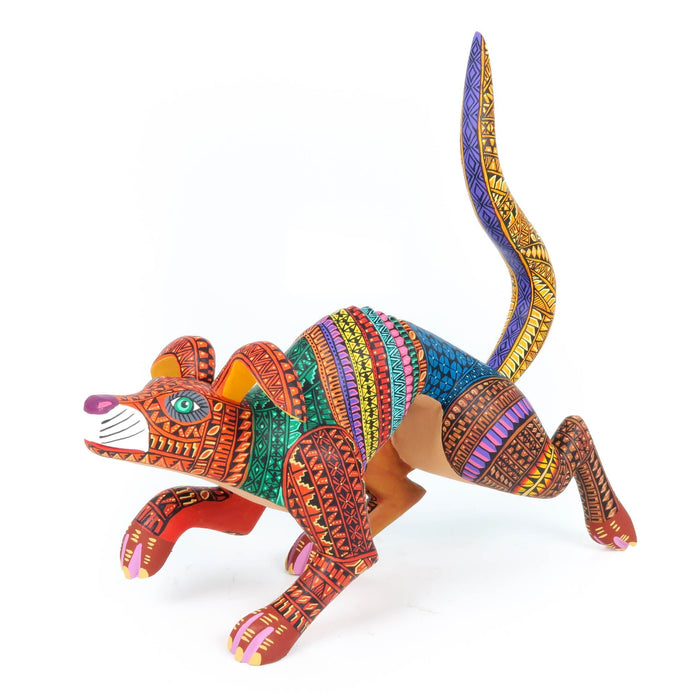 Thin Dog - Oaxacan Alebrije Wood Carving - CEMCUI