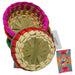 Tortilla Holder Palm Asst. Colors 7.5" x 2" - Case - 12 Units - CEMCUI