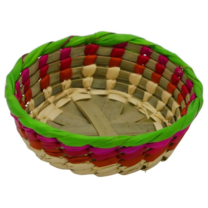 Tortilla Holder Palm Asst. Colors 7.5" x 2" - Case - 12 Units - CEMCUI