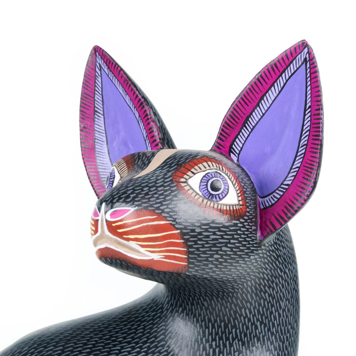 Turning Fox - Oaxacan Alebrije Wood Carving - CEMCUI