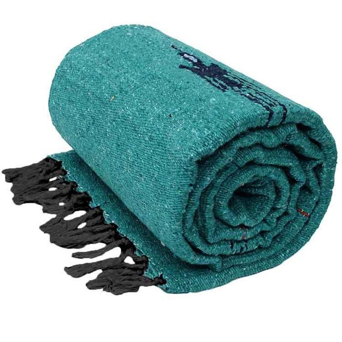 Turquoise Green Baja Thunderbird Blanket - CEMCUI