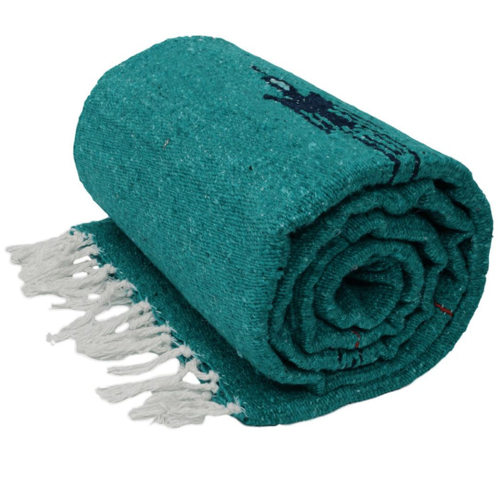 Turquoise Green Baja Thunderbird Blanket - CEMCUI