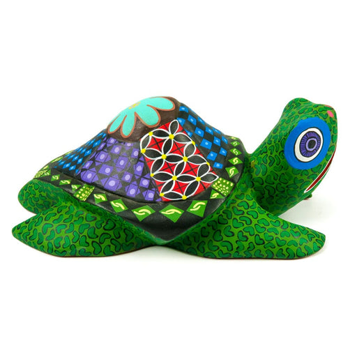 Turtle - Oaxacan Alebrije Wood Carving - CEMCUI