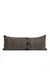 Ula Lumbar Pillow Black on Grey - CEMCUI