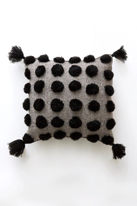 ULA Pillow - Black on Grey - CEMCUI