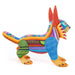 Vibrant Lynx Cat - Oaxacan Alebrije Wood Carving - CEMCUI