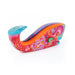 Vibrant Whale (Red) - Oaxacan Alebrije Wood Carving - CEMCUI