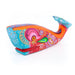 Vibrant Whale (Red) - Oaxacan Alebrije Wood Carving - CEMCUI