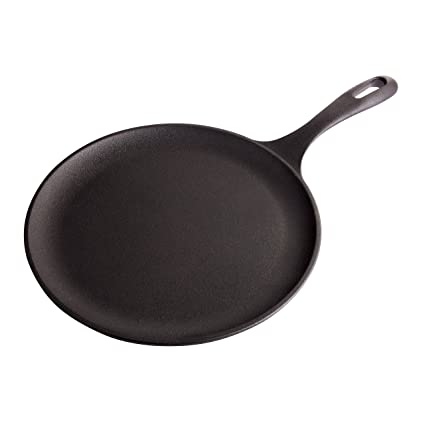 Victoria Cast Iron Round Comal Skillet 10.5" - Case - 4 Units - CEMCUI