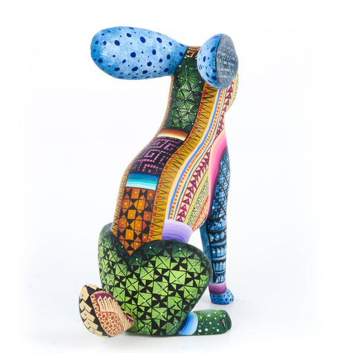 Vigilant Hare - Oaxacan Alebrije Wood Carving - CEMCUI