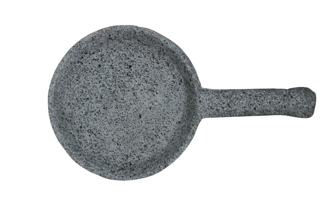 Volcanic Stone Griddle 8 Inches, Sarten cook with volcanic stone - CEMCUI