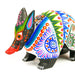 White Armadillo - Oaxacan Alebrije Wood Carving - CEMCUI