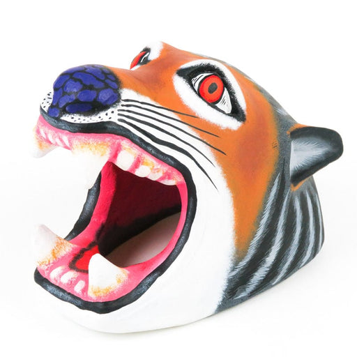 Wolf Head - Oaxacan Alebrije Wood Carving - Eleazar Morales - CEMCUI