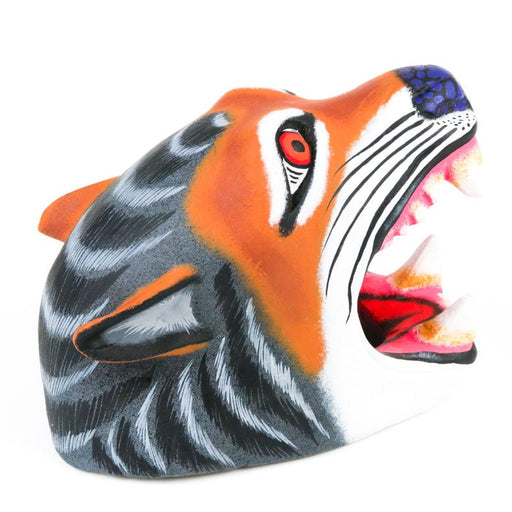 Wolf Head - Oaxacan Alebrije Wood Carving - Eleazar Morales - CEMCUI