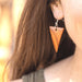 Wood Triangle Earrings - CEMCUI