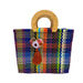 Wooden Handle Handwoven Tote - CEMCUI