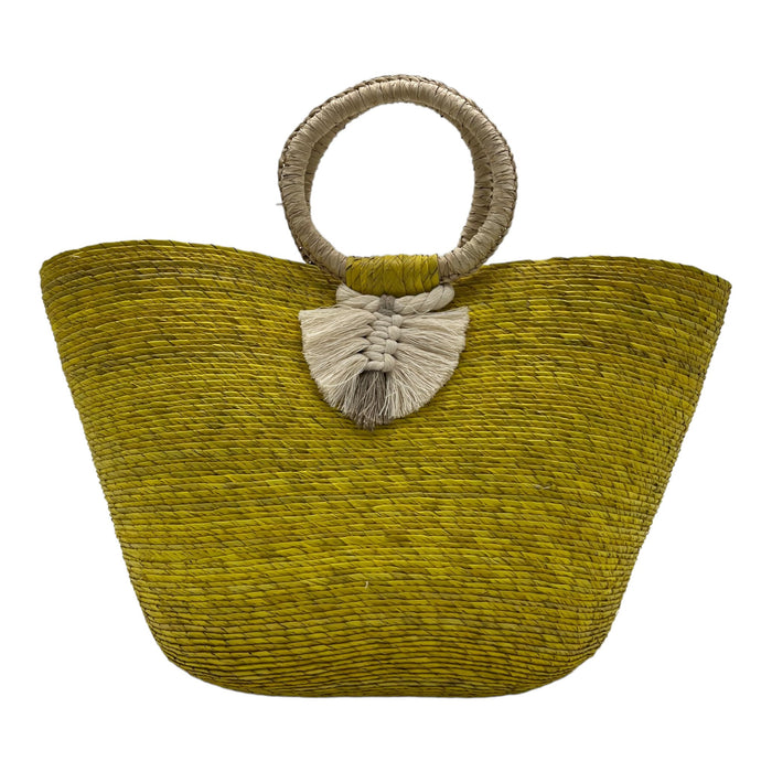 Woven Palm Beach Tote - CEMCUI