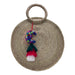 Woven Palm Disk Handbag - CEMCUI