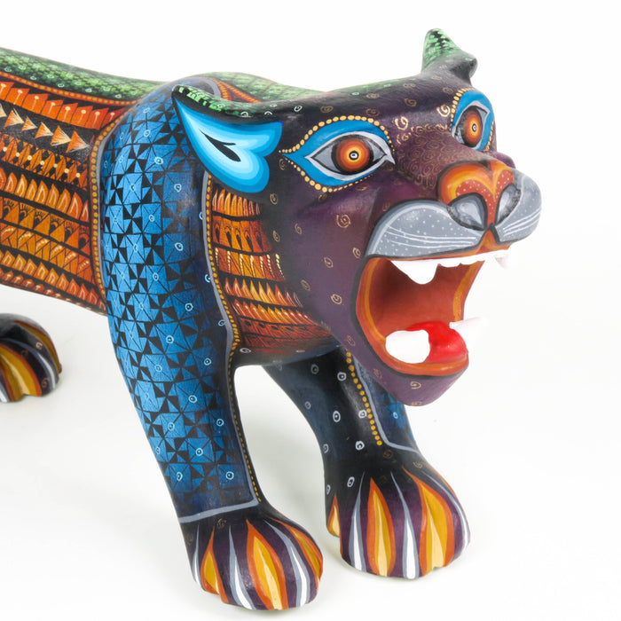 Fine Jaguar - Oaxacan Alebrije Wood Carving