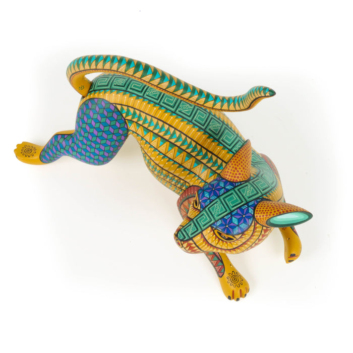 Fine Jaguar - Oaxacan Alebrije Wood Carving