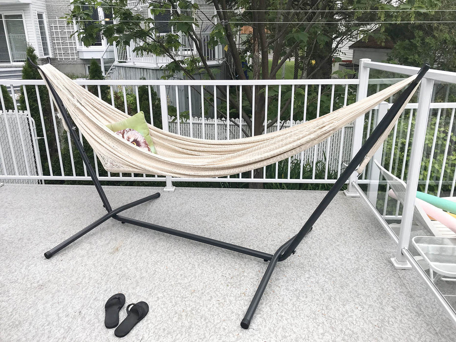 XL Thick Cord Mayan Hammock with Universal Stand - CEMCUI