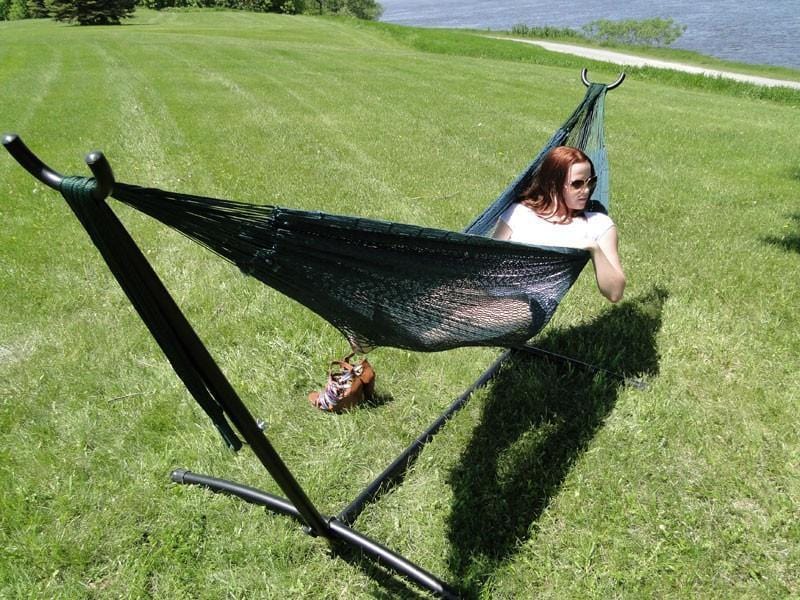 XL Thick Cord Mayan Hammock with Universal Stand - CEMCUI